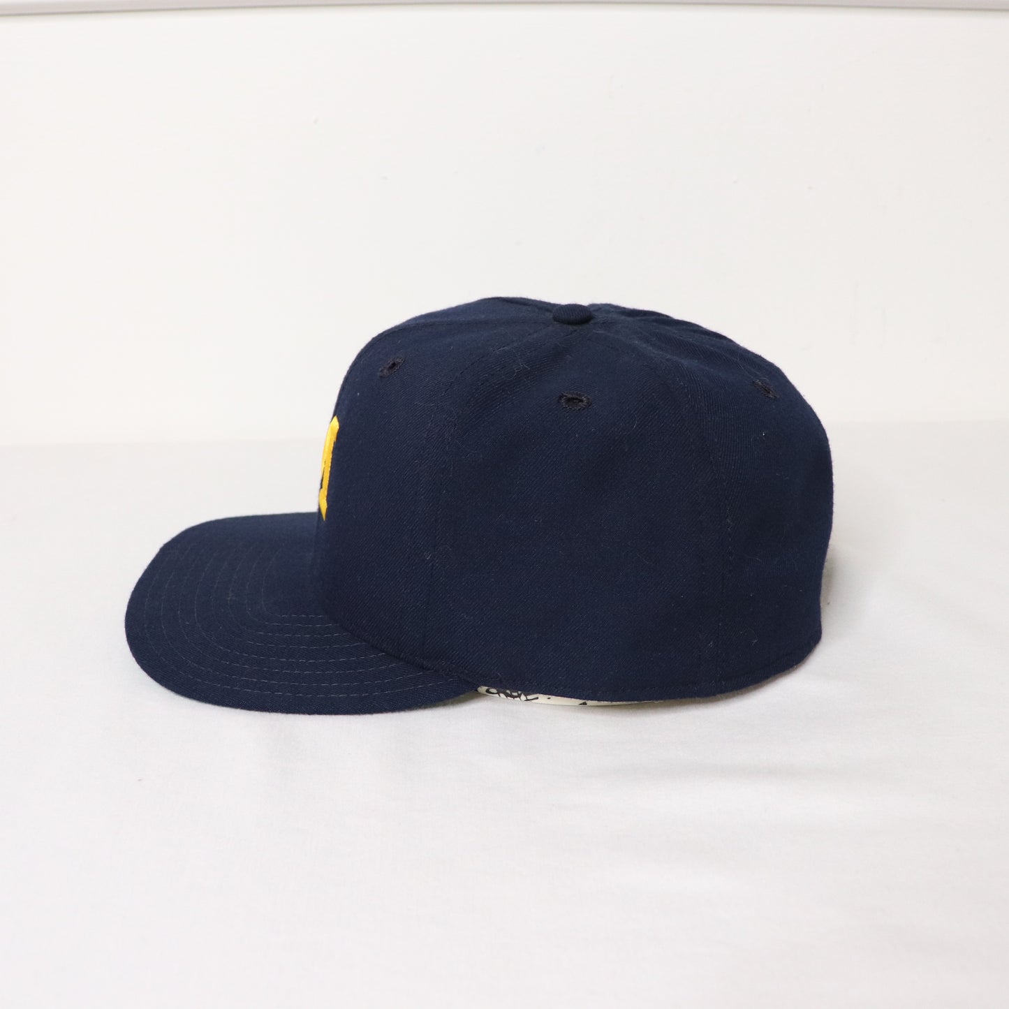 Vintage Michigan Wolverines New Era Pro Model Fitted Wool Hat 7 5/8
