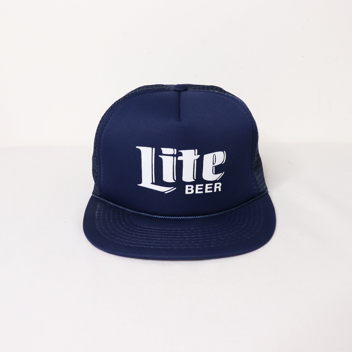 Vintage 80's Miller Lite Mesh Back Trucker Hat