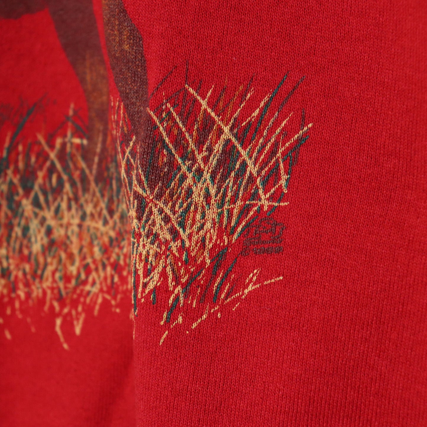 Vintage 80's Elk Wilderness Nature Crewneck Sweatshirt Men's Size M