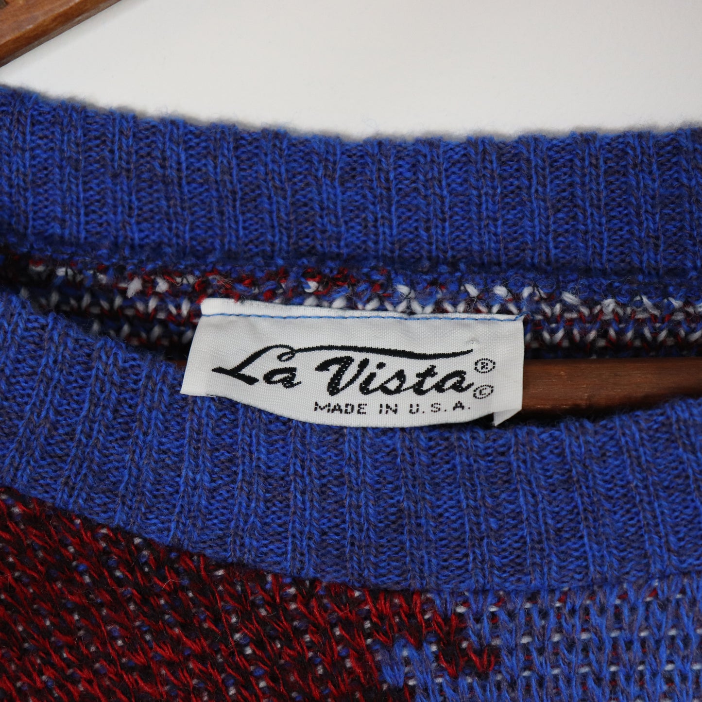 Vintage 80's Nordic Creslan Acryllic Knit Sweater Men's Sz M