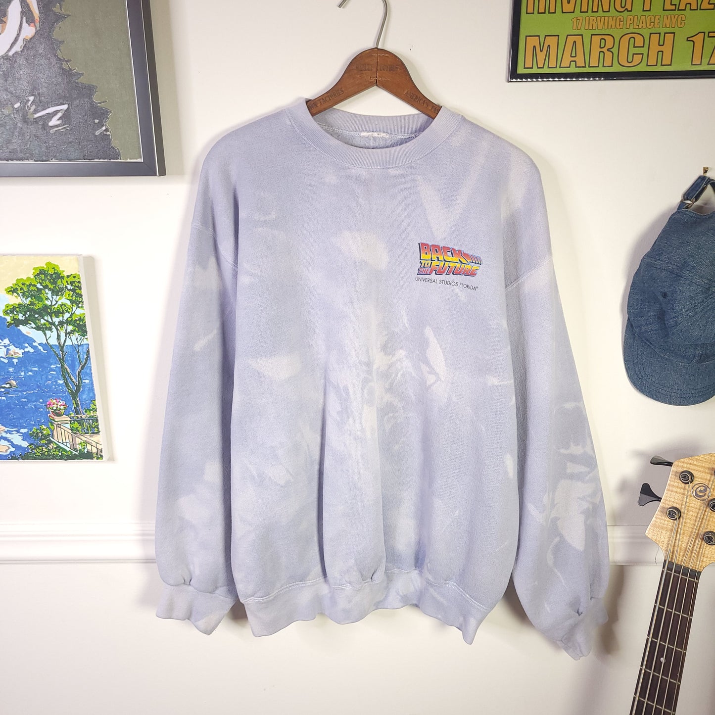 Vintage 1985 Back To The Future Universal Studios Sweatshirt Size XL