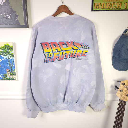 Vintage 1985 Back To The Future Universal Studios Sweatshirt Size XL