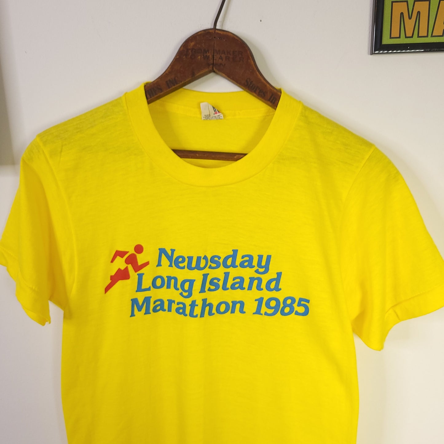 Vintage 1985 Long Island Marathon Tee Sz M