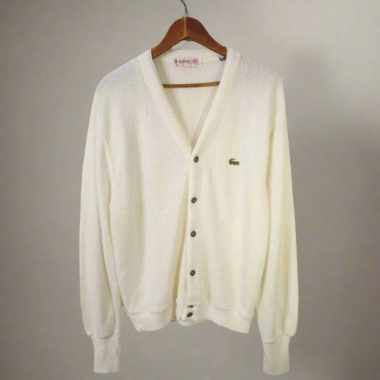 True Vintage 60's Izod Of London Cardigan Sweater Men’s Sz L