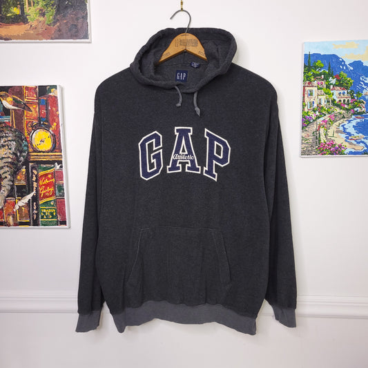 Vintage Made In USA GAP Athletic Pullover Hoodie Men's Size XL