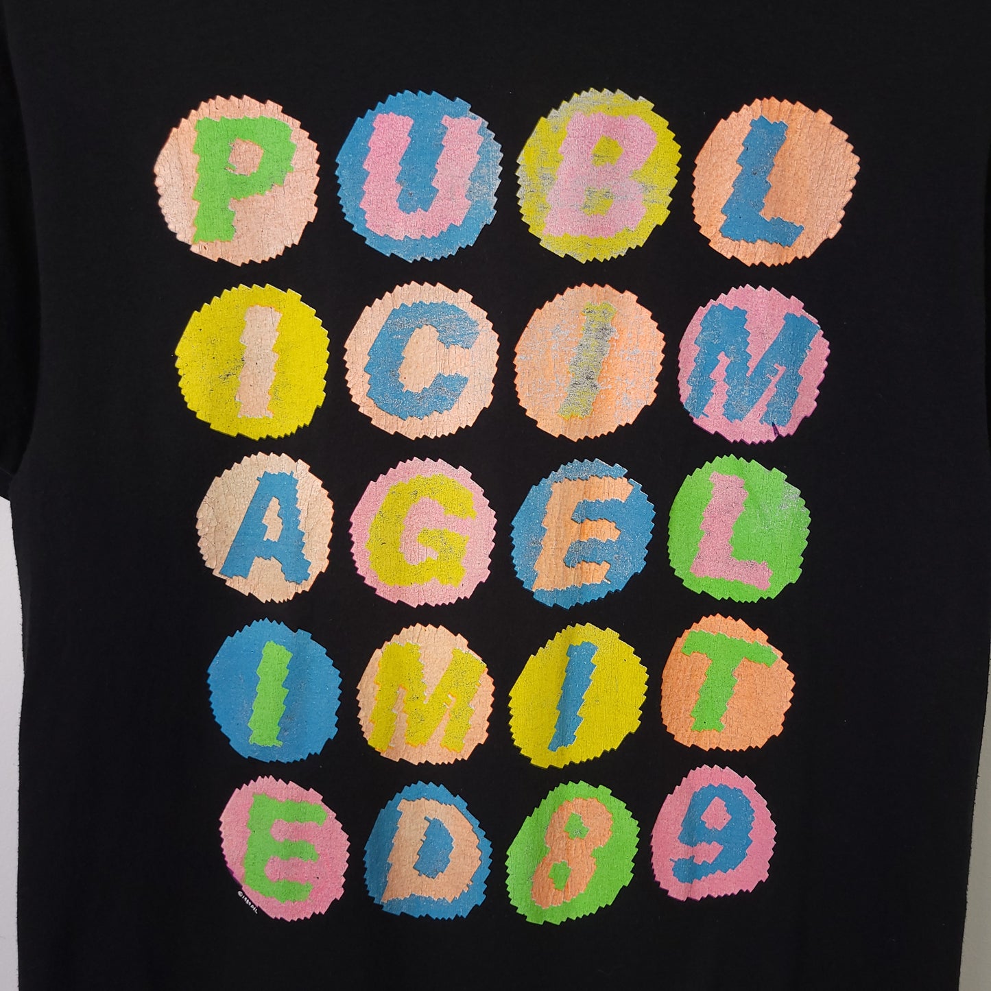 Vintage 1989 PIL Public Image Limited T-Shirt Sz XL