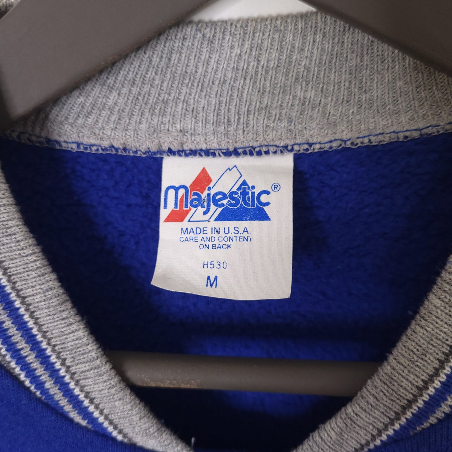 Vintage Majestic NEW YORK GIANTS Varsity Sweatshirt Men's Sz M