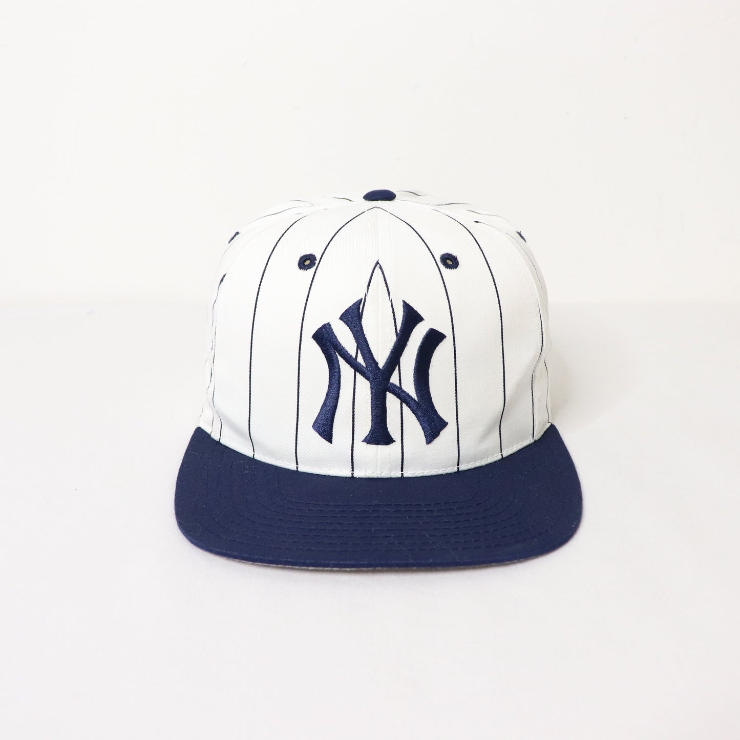 Vintage 90's New York Yankees Pinstripe Snapback Hat