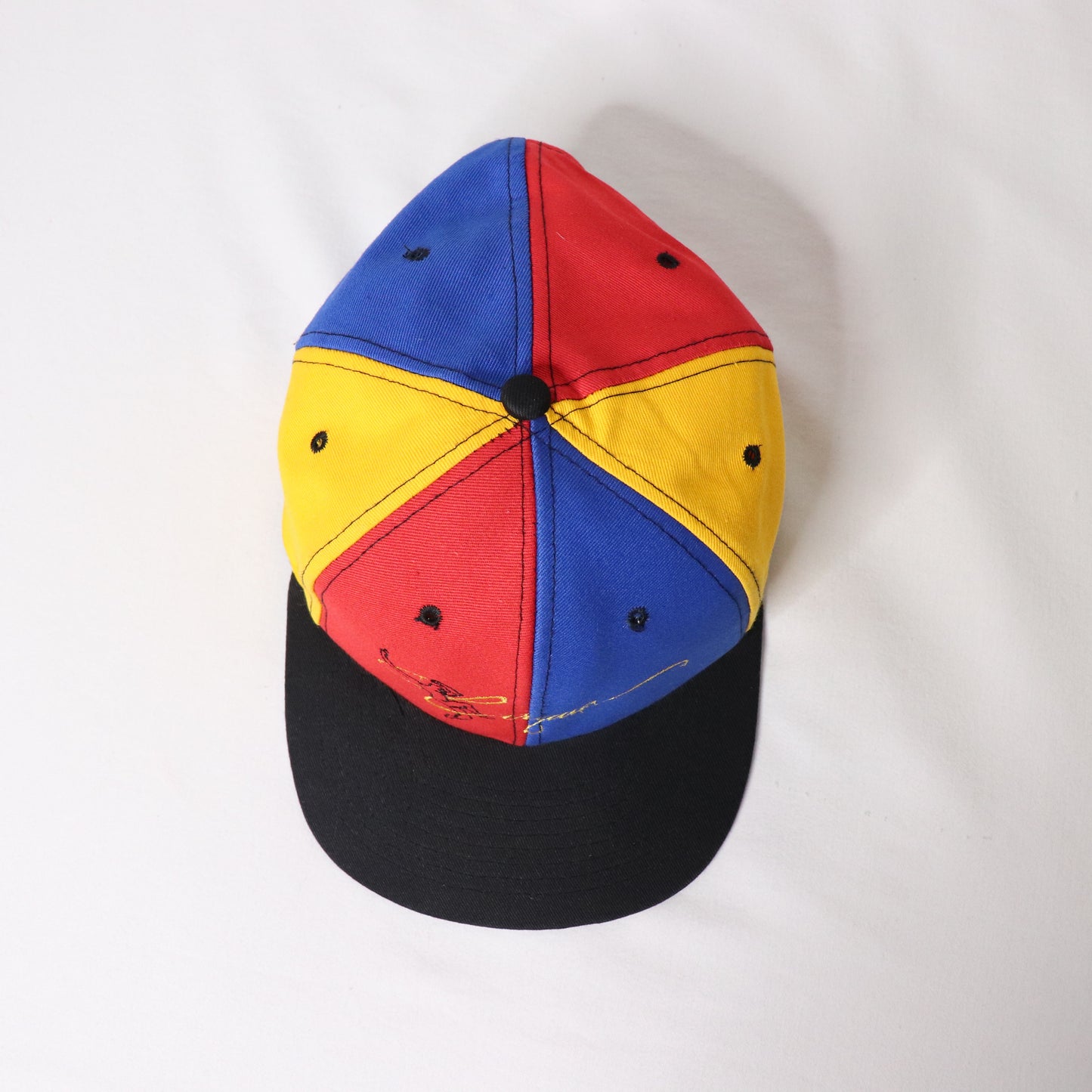 Vintage 90's Cirque Du Soleil Color Block Snapback Hat