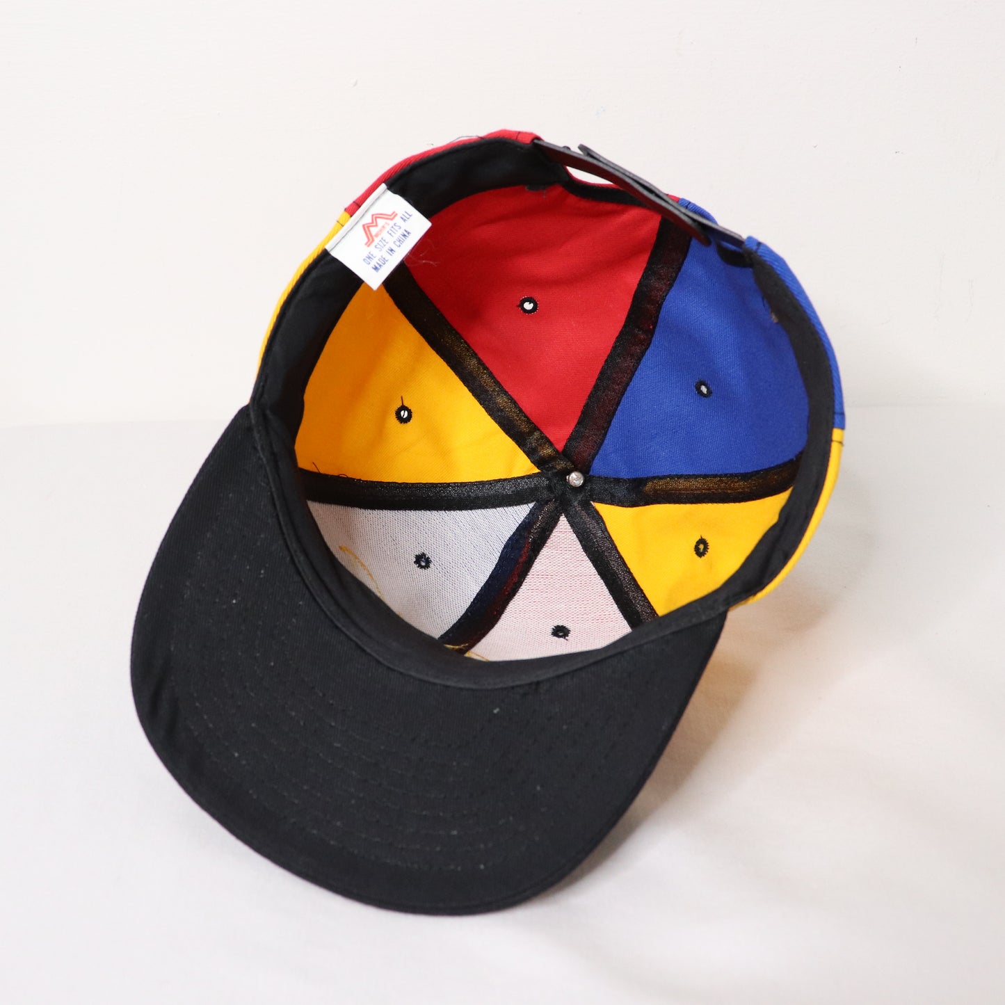 Vintage 90's Cirque Du Soleil Color Block Snapback Hat