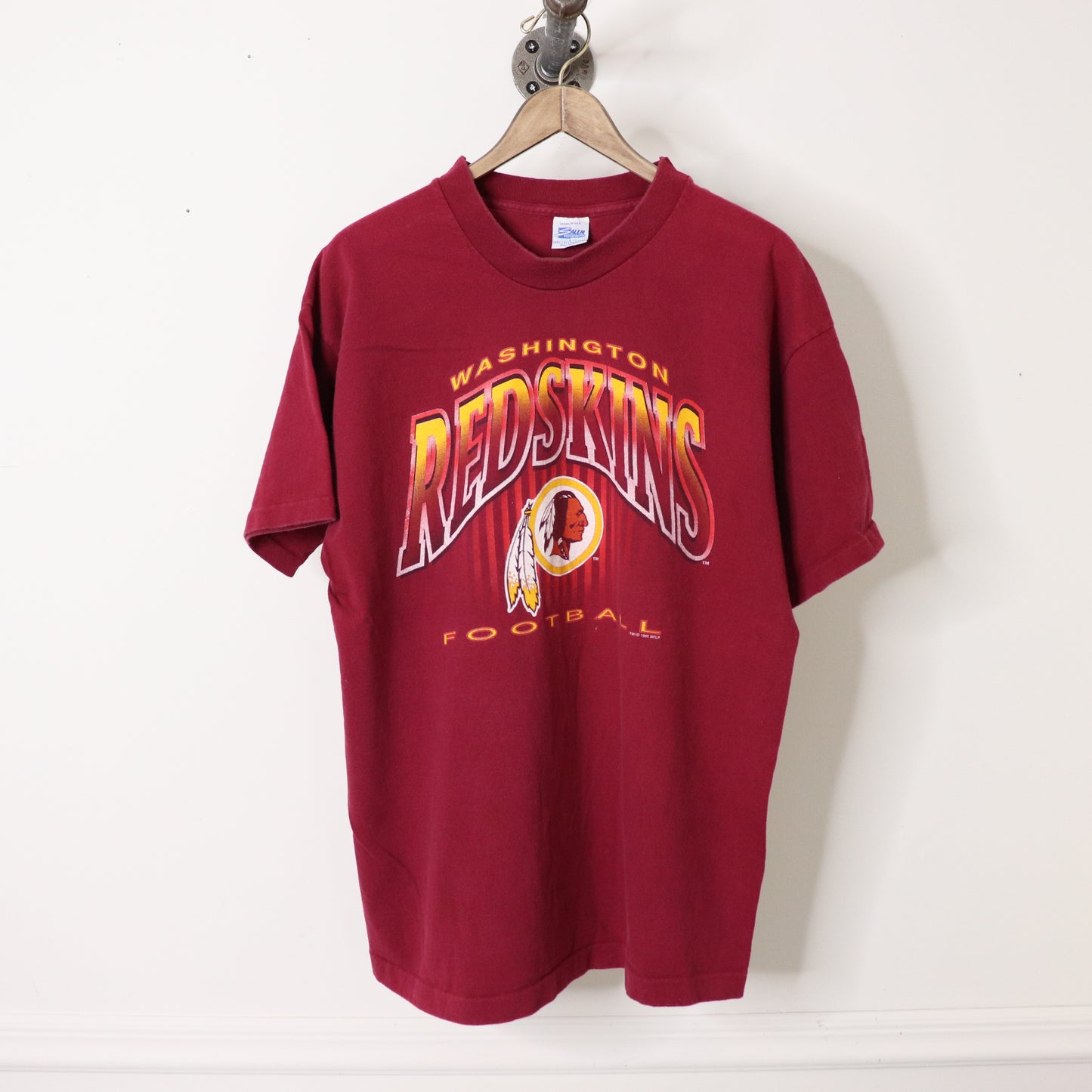 Vintage 90's Salem Washington Redskins NFL Tee Size L