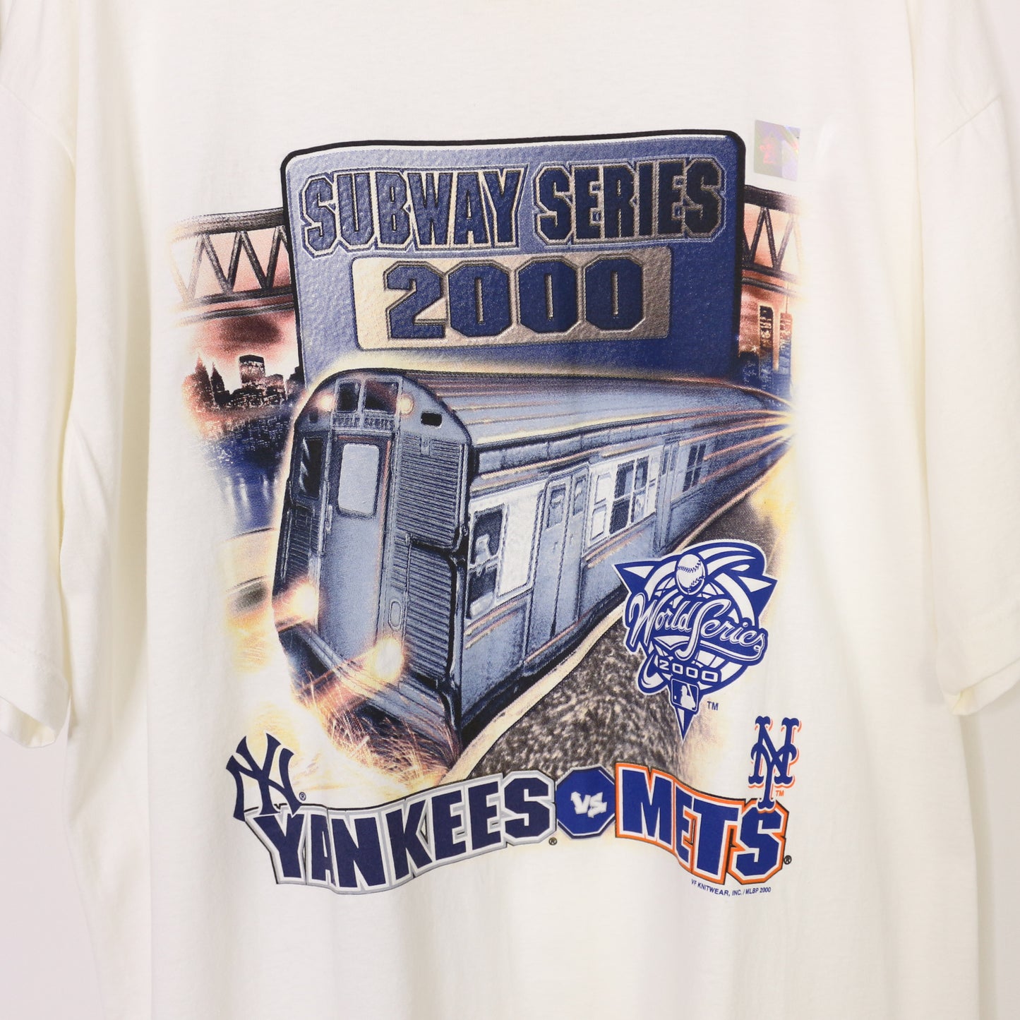 Vintage Subway Series 2000 NY Mets Vs. Yankees T-Shirt Men's Sz XL NEW