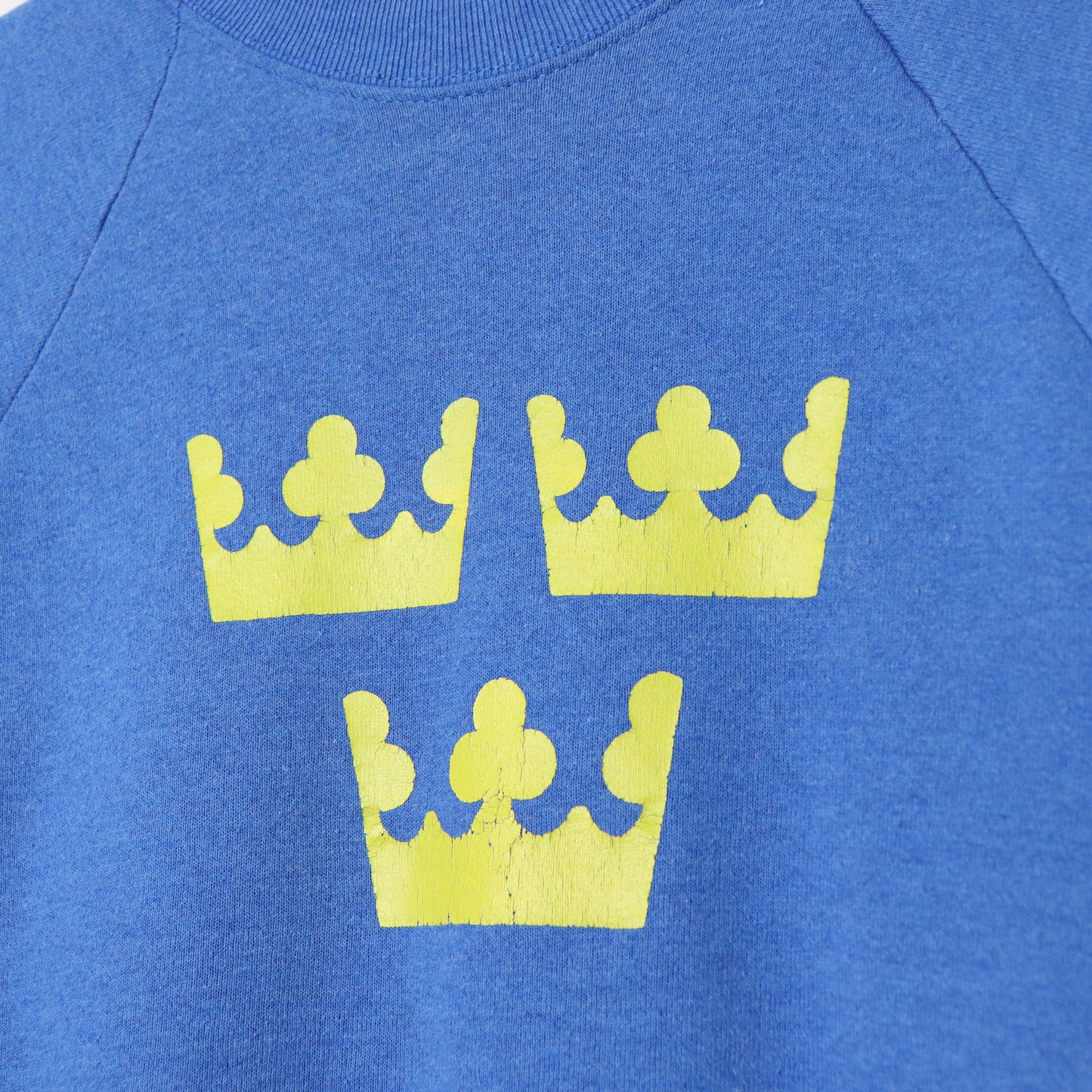 Vintage 80's Tre Kronor Three Crowns Swedish National Hockey Crewneck Sweatshirt Men's Sz L