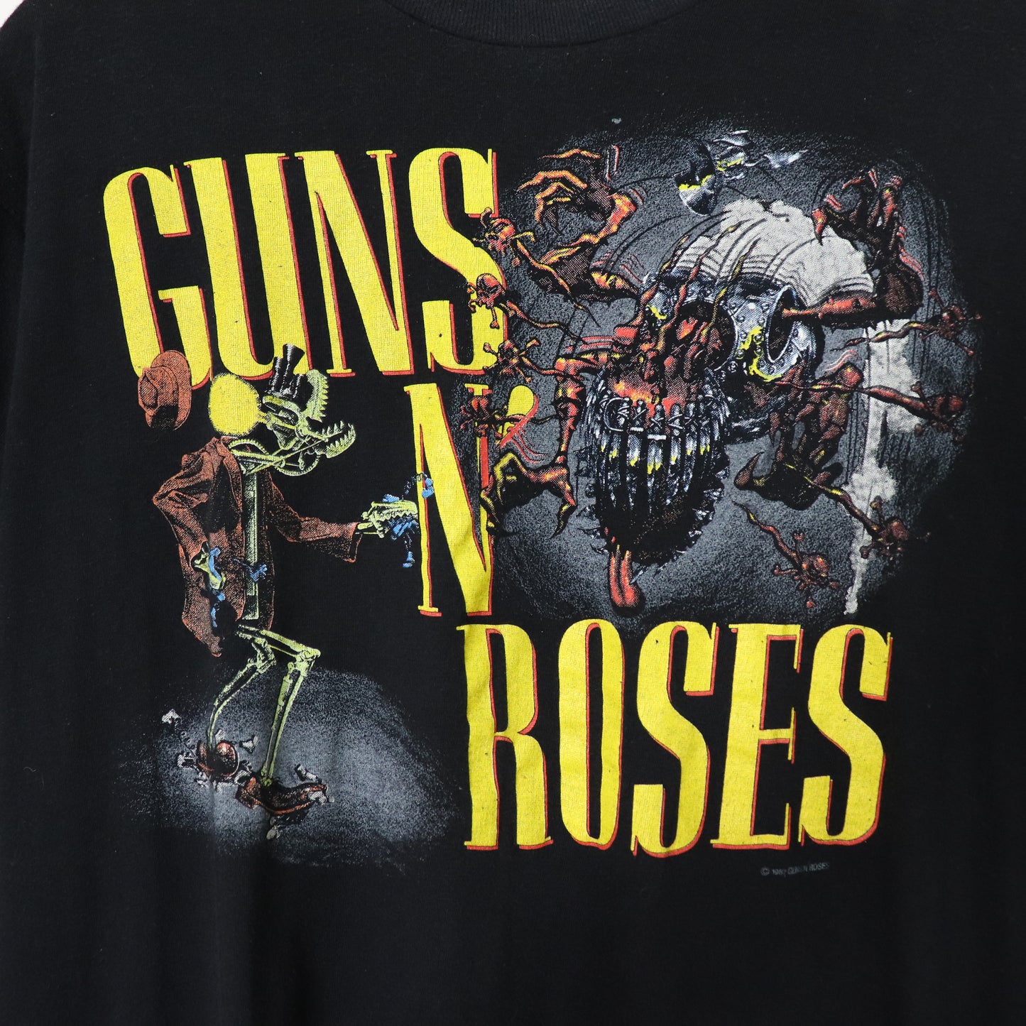 Vintage 1987 GUNS N ROSES Appetite for Destruction Banned T-Shirt Sz XL