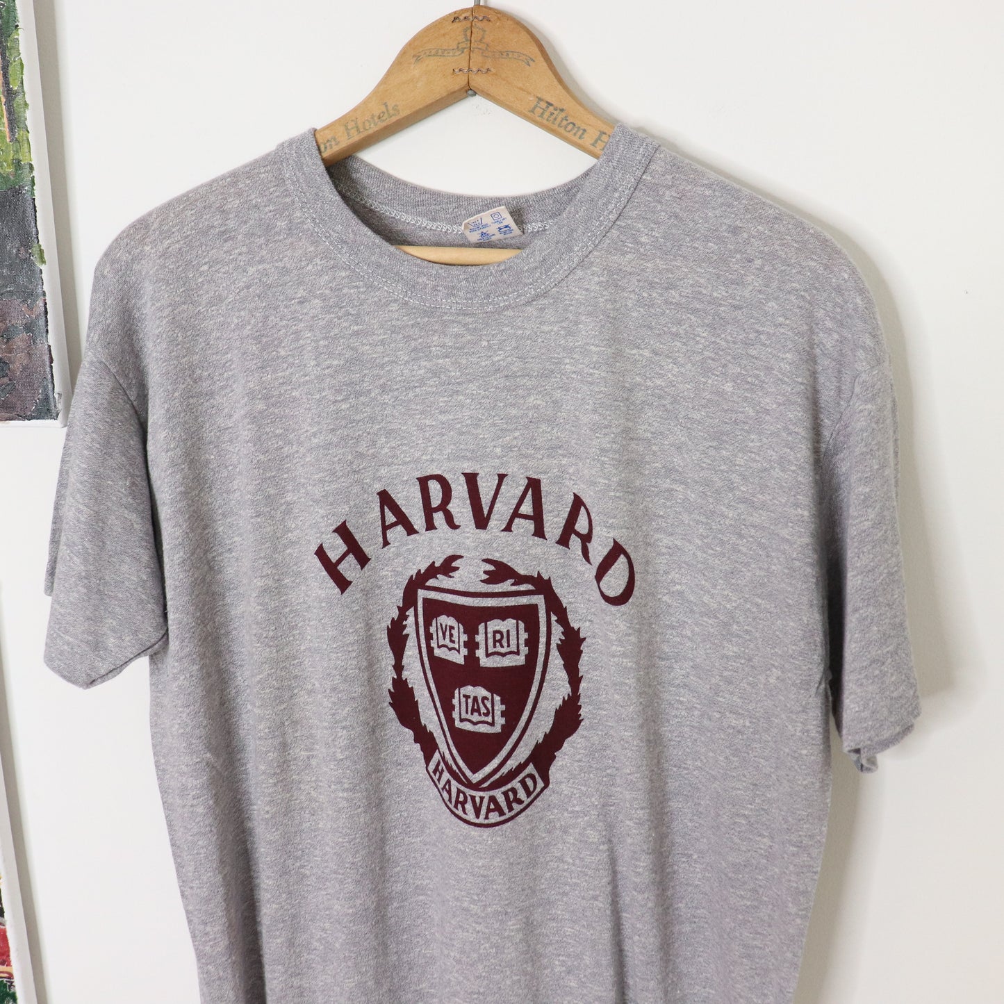 Vintage 80's Champion Harvard University T-Shirt Men's Sz XL