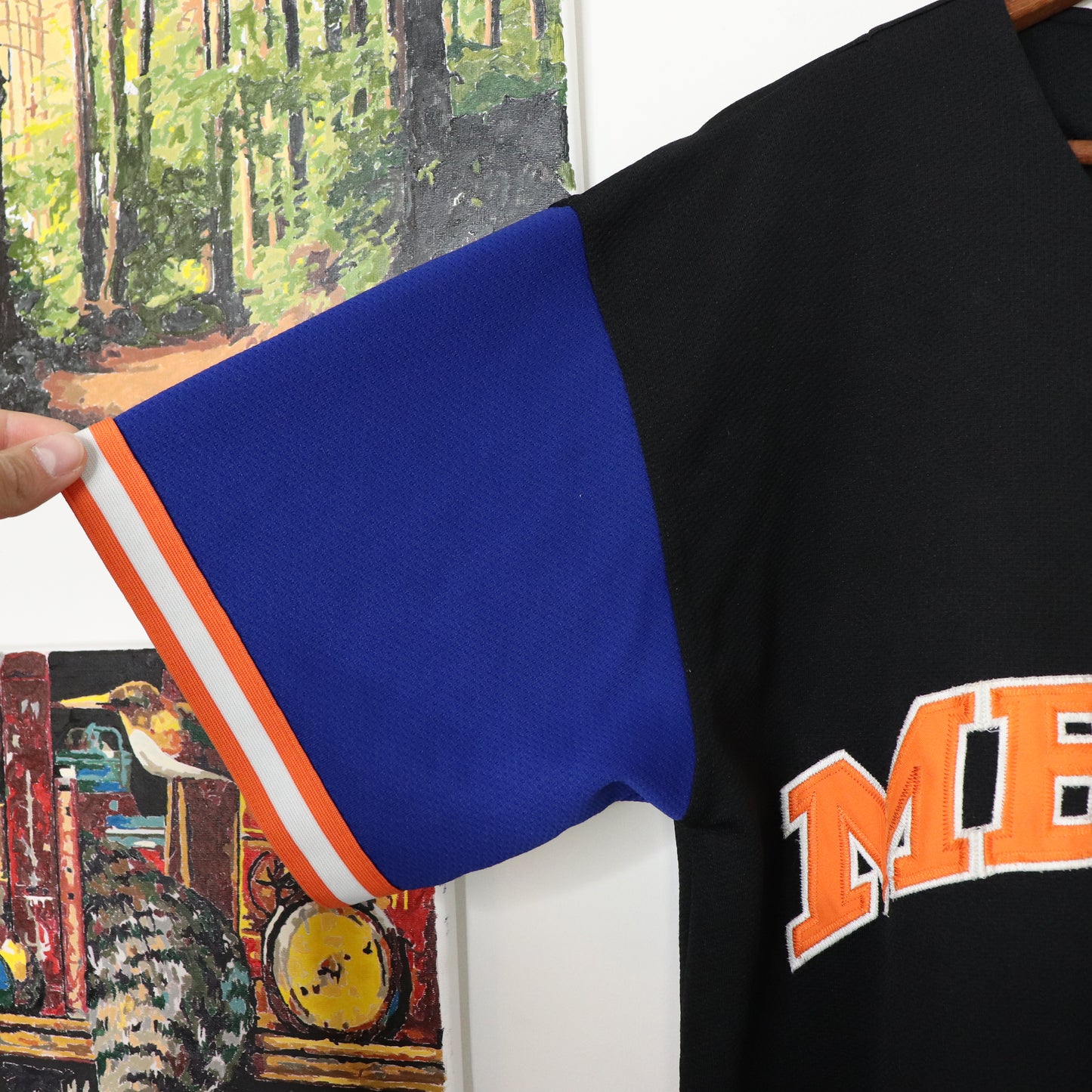 Vintage 90's Starter New York Mets Stitched Baseball Jersey Shirt Men's Sz Large