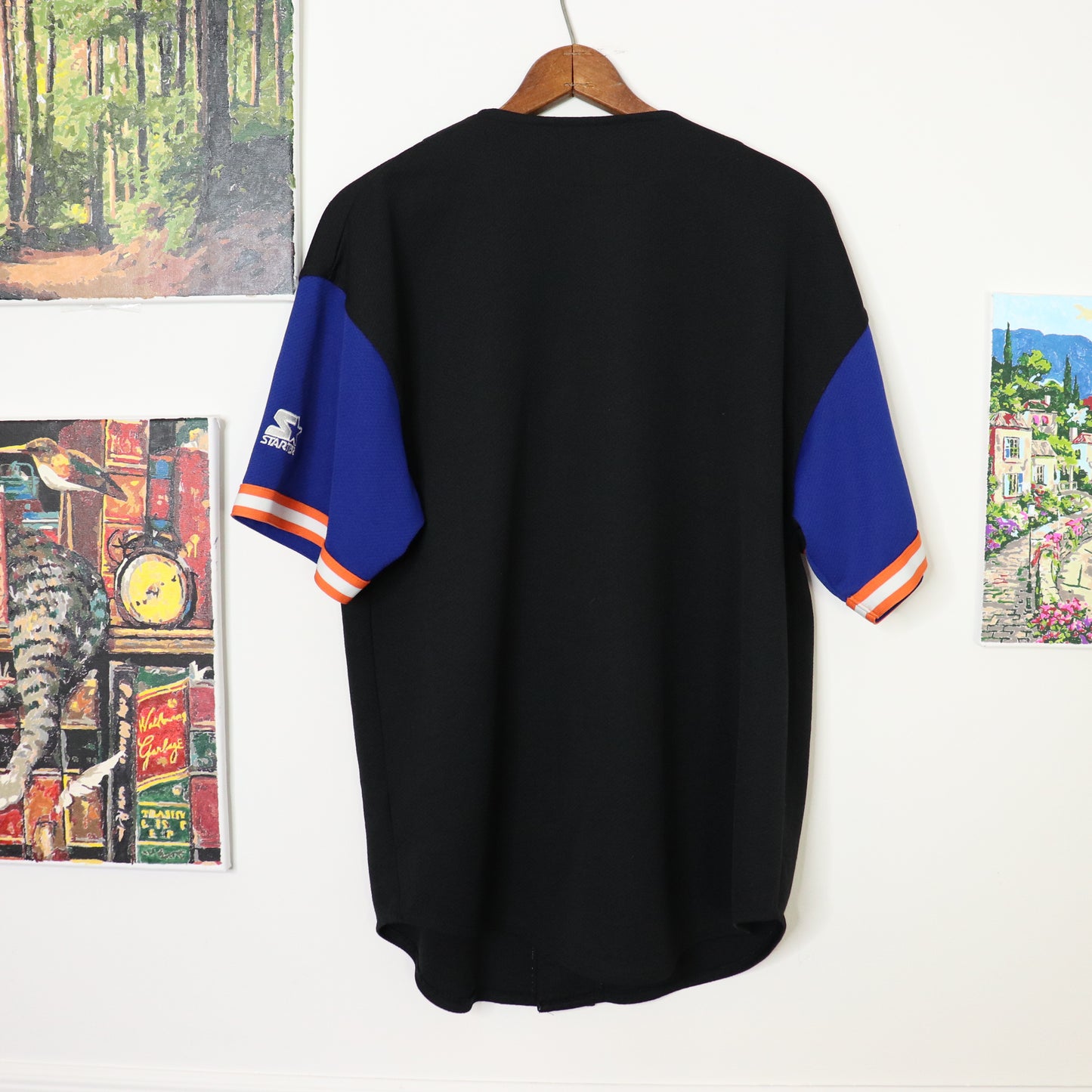 Vintage 90's Starter New York Mets Stitched Baseball Jersey Shirt Men's Sz Large