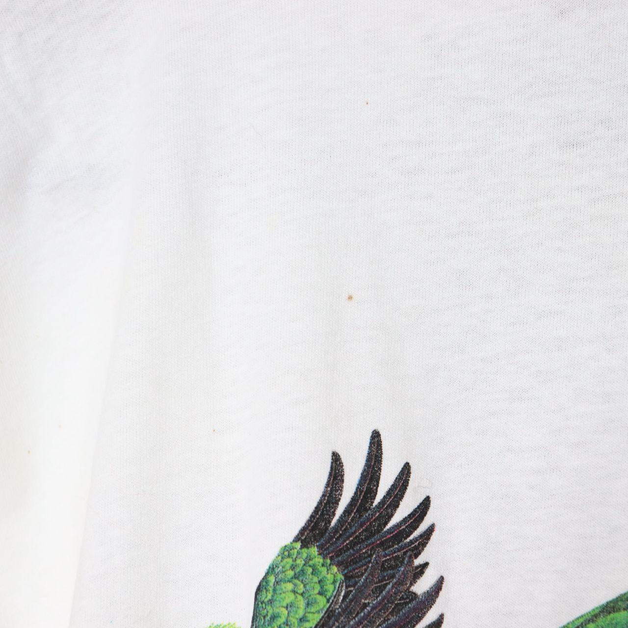 Vintage 90's Habitat Endangered Species Wraparound Nature T-Shirt Size L Deadstock