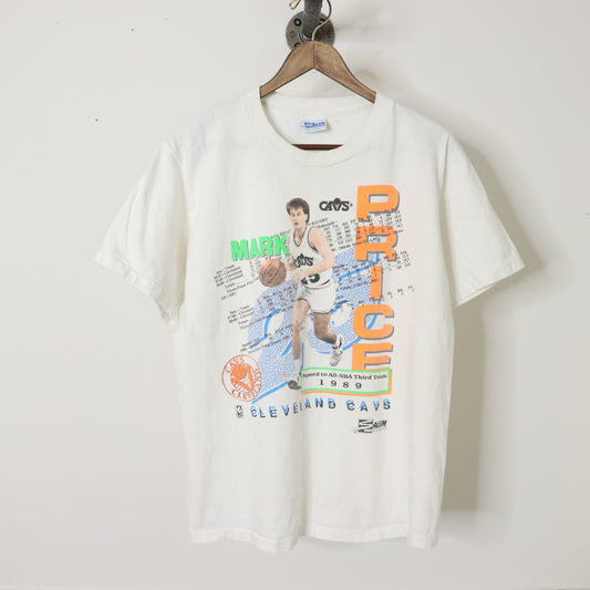 Vintage 90's Salem Cleveland Cavaliers NBA Mark Price T-Shirt Size L